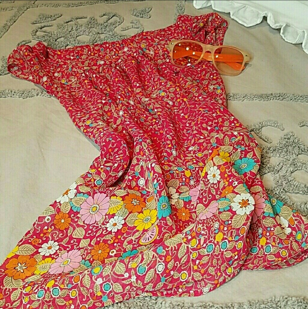 Floral Sheer Festival Top